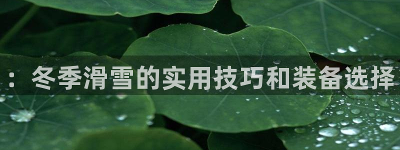 MK体育官网下载平台是正规平台吗::冬季滑雪的实用技巧和装备